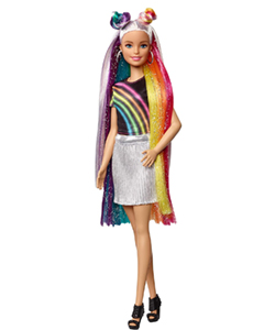 comprar Barbie Fashionista destellos de Arcoiris