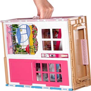 Barbie Casa 2 pisos Plegable,