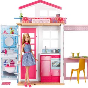 Barbie Casa 2 pisos Plegable