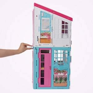 Barbie Casa Malibú, portátil y plegable
