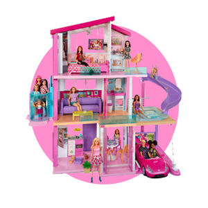 Barbie Complementos: Casa de Barbie, Caravana de Barbie, Coche de Barbie