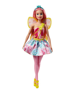 Barbie Dreamtopia Hada falda rosa y azul