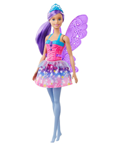 Barbie Dreamtopia Hada pelo morado