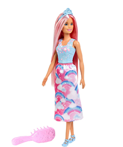 Barbie Dreamtopia Princesa Peinados Rubia