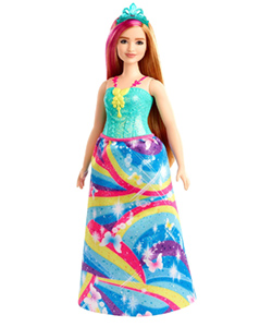 Barbie Dreamtopia Princesa con Top Azul