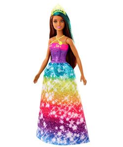 Barbie Dreamtopia Princesa top rosa y morado