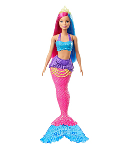 Barbie Dreamtopia Sirena pelo rosa y azul