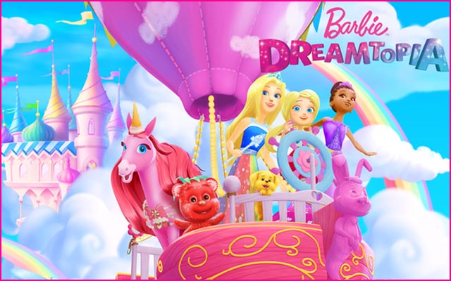 Barbie Dreamtopia, Sirenas, Princesas y Hadas