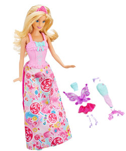 comprar Barbie Dreamtopia fiesta de disfraces princesa, sirena y hada