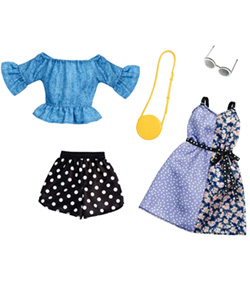 Barbie Fashionistas Pack de 2 Modas