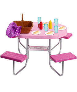 Barbie Muebles de Exterior para la Casa de Muñecas