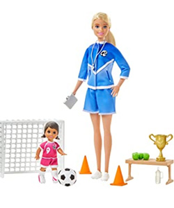 Barbie Quiero Ser Entrenadora de Fútbol