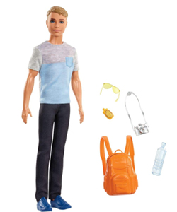 Barbie Vamos de Viaje muñeco Ken con accesorio