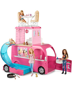 Barbie autocaravana divertida