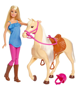 Barbie con caballo