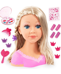 Charlene busto muñeca para peinar y maquillar