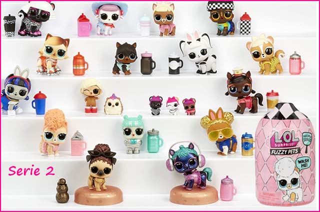 LOL Surprise Fuzzy Pets Makeover Serie 2 modelos