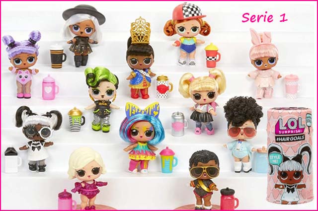 LOL Surprise Hairgoals Makeover Serie 1 modelos