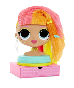 LOL Surprise OMG Styling Head Neonlicious