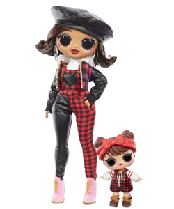 LOL Surprise OMG Winter Chill Camp Cutie y Muñeca Babe in The Woods Fashion Doll