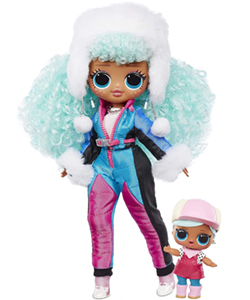 LOL Surprise OMG Winter Chill Icy Gurl y Muñeca Brrr BB Fashion Doll
