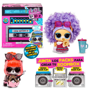 LOL Surprise! Remix Hair Flip y Remix Pets