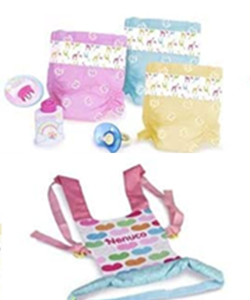 Nenuco Pañales de Colores + Portabebés