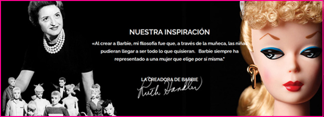 Ruth Handler creadora de Barbie