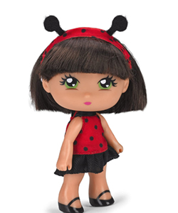 Barriguitas Minimuñeca con Disfraz de Mariquita