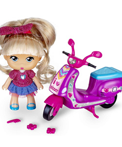 Barriguitas Scootie de Purpurina