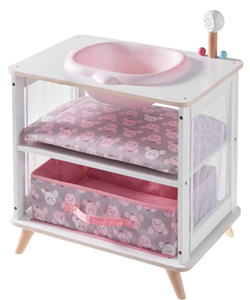 Cambiador de muñecas + bañera