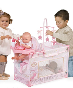 Cuna Muñecas, Parque y Cambiador