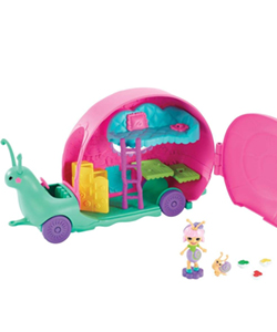 Enchantimals Caracol Autocaravana con Saxon Snail y Dawdle