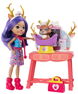 Enchantimals Clínica de Mascotas con Danessa Deer y ciervo Sprint