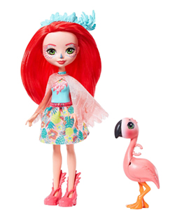 cpmprar Enchantimals Fanci Flamingo y mascota Swash