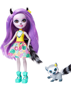 comprar Enchantimals Larissa Lemur y Ringlet