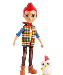 Enchantimals Redward Rooster y gallo Cluck