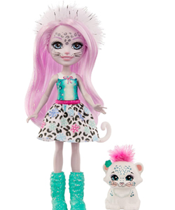 comprar Enchantimals Sybill Snow Leopard y leopardo Flake