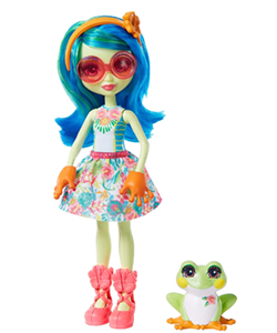 comprar Enchantimals Tamika Tree Frog y ranita Burst