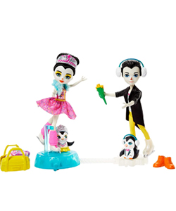 Enchantimals Vamos a Patinar con Preena y Patterson Penguin
