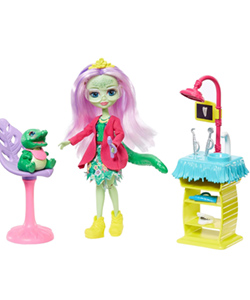 Enchantimals Vamos al Dentista con Andie Alligator y Marshy