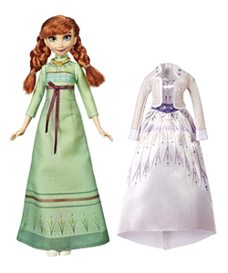 Frozen II Muñeca Anna y vestido