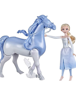 Frozen II muñecos Elsa y Nokk acuáticos