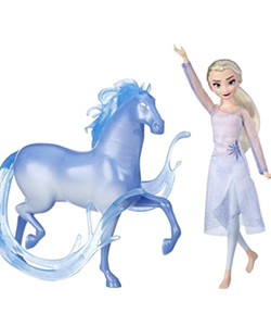 Frozen II muñecos Elsa y Nokk