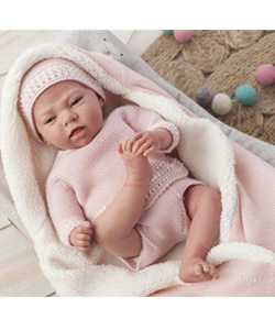 Muñeca Arias Bebé Reborn Laura