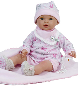 Muñeca Nines Artesanals d'Onil Muñeco Mi Bebito abre y cierra los ojos