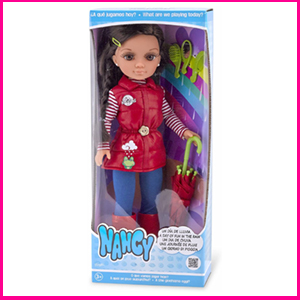 Nancy un día de Lluvia muñeca set
