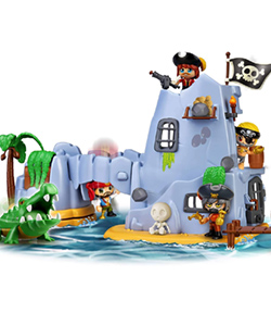 Pinypon Action Isla Pirata del Capitán Caimán