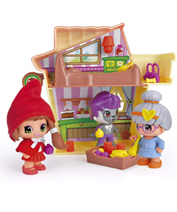 Pinypon Caperucita Roja con mini Casita