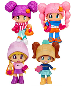 Pinypon Pack 4 Figuras Nieve